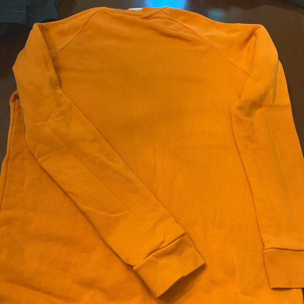 Adidas Originals Mens Orange Crewneck - Picture 2 of 2